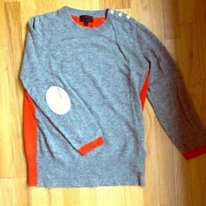 Jcrew pull over sweater with cashmere